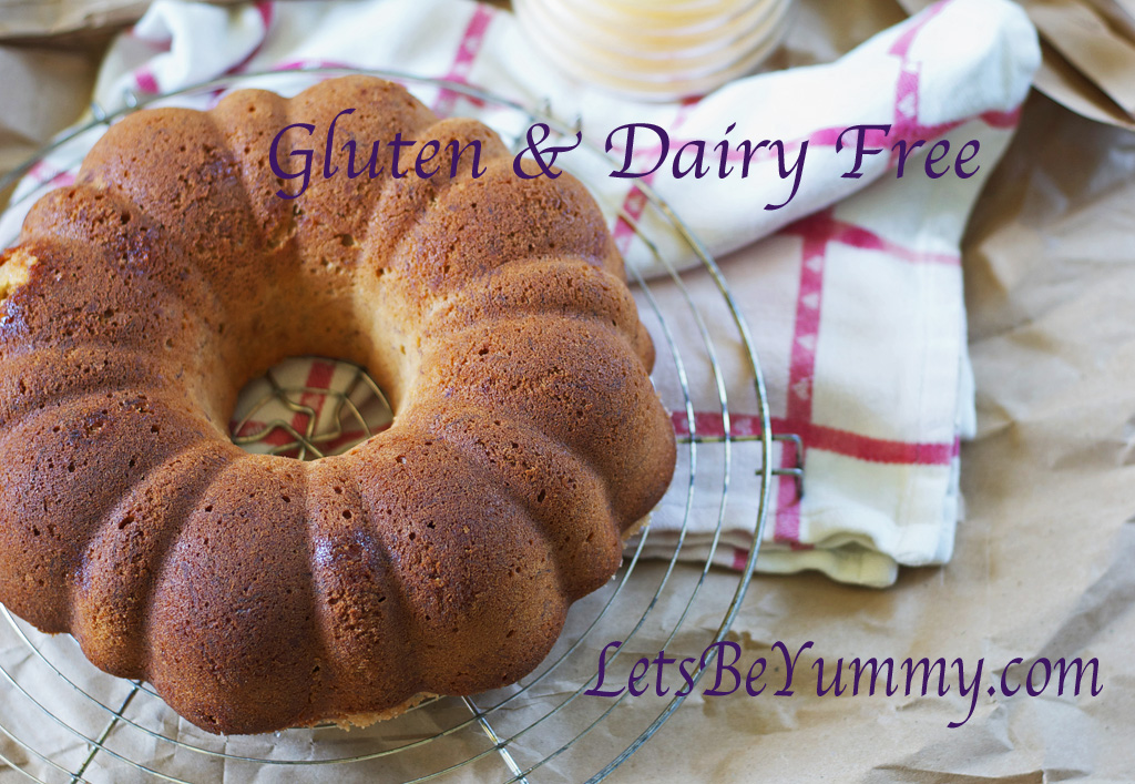 Banana Pound Cake Gluten Free Dairy Free