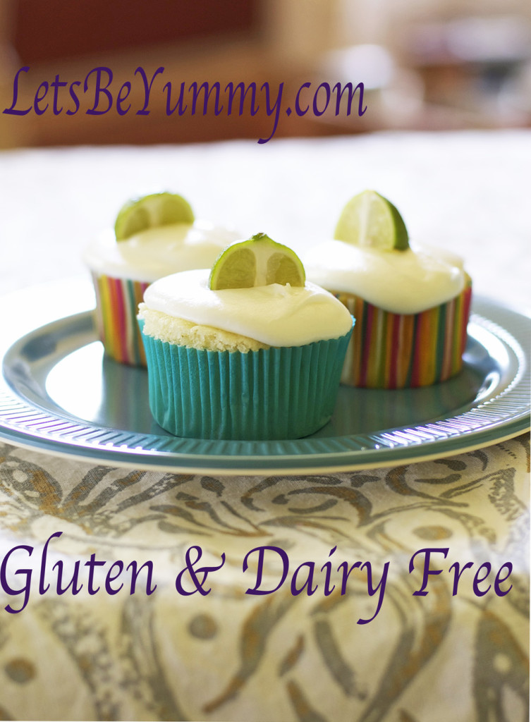 Margarita Cupcakes Gluten Free Dairy Free