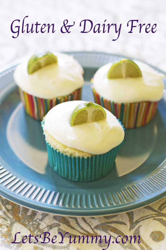 Margarita Cupcakes Gluten Free Dairy Free