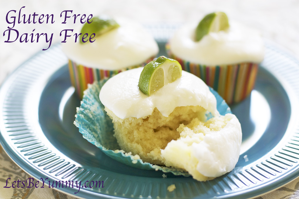 Margarita Cupcakes Gluten Free Dairy Free
