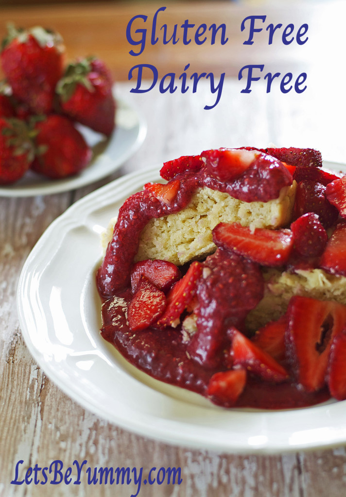 Strawberry Shortcake Gluten Free Dairy Free