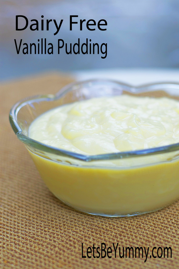 Vanilla Pudding Dairy Free