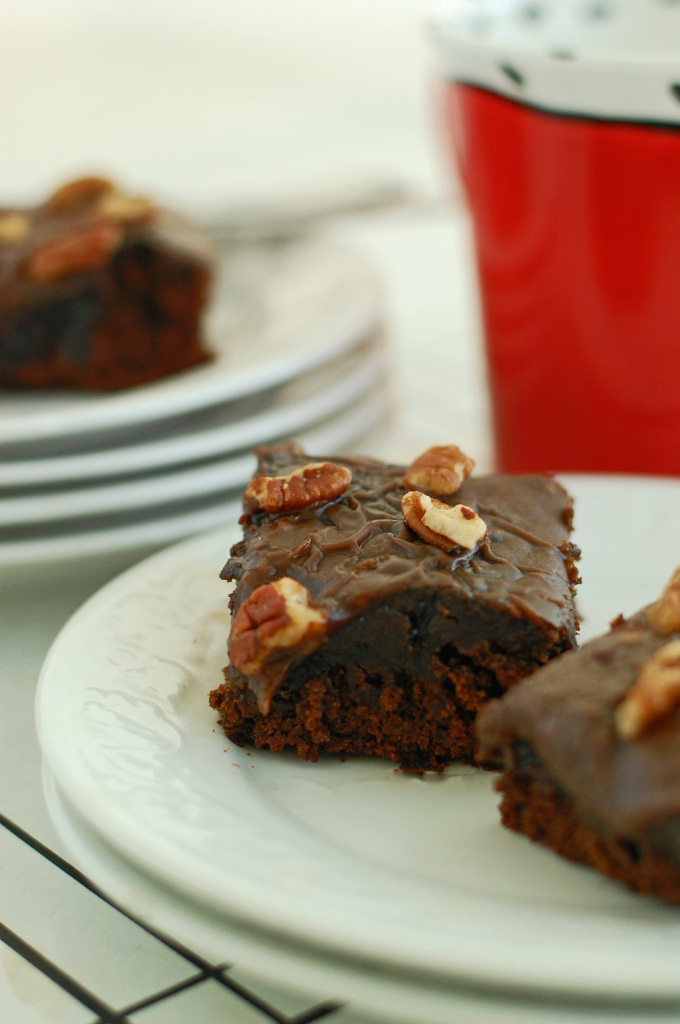 Mocha Cake with Chocolate Espresso Icing Gluten Free Dairy Free