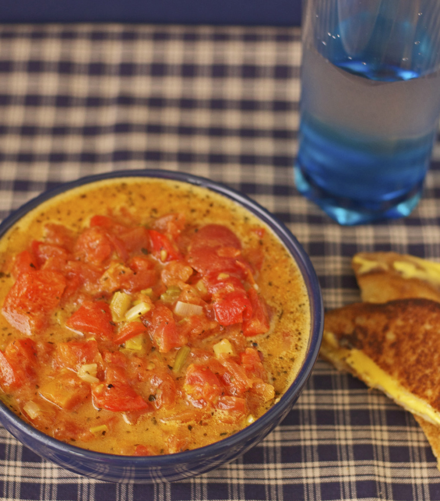 Roasted Red Pepper Tomato Soup Dairy Free