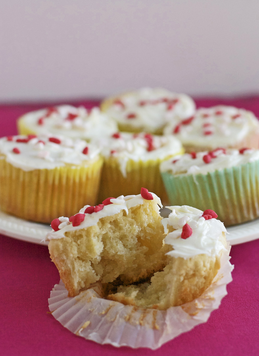 Gluten Free Vanilla Cupcakes Recipe | Let's Be Yummy