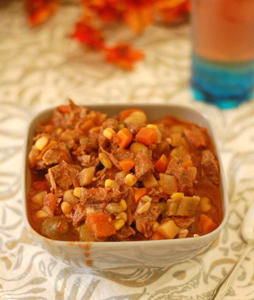 Slow Cooker Vegetable Beef Soup