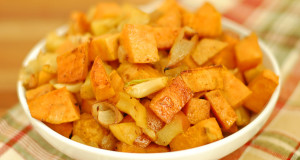 Roasted Sweet Potato and Apple