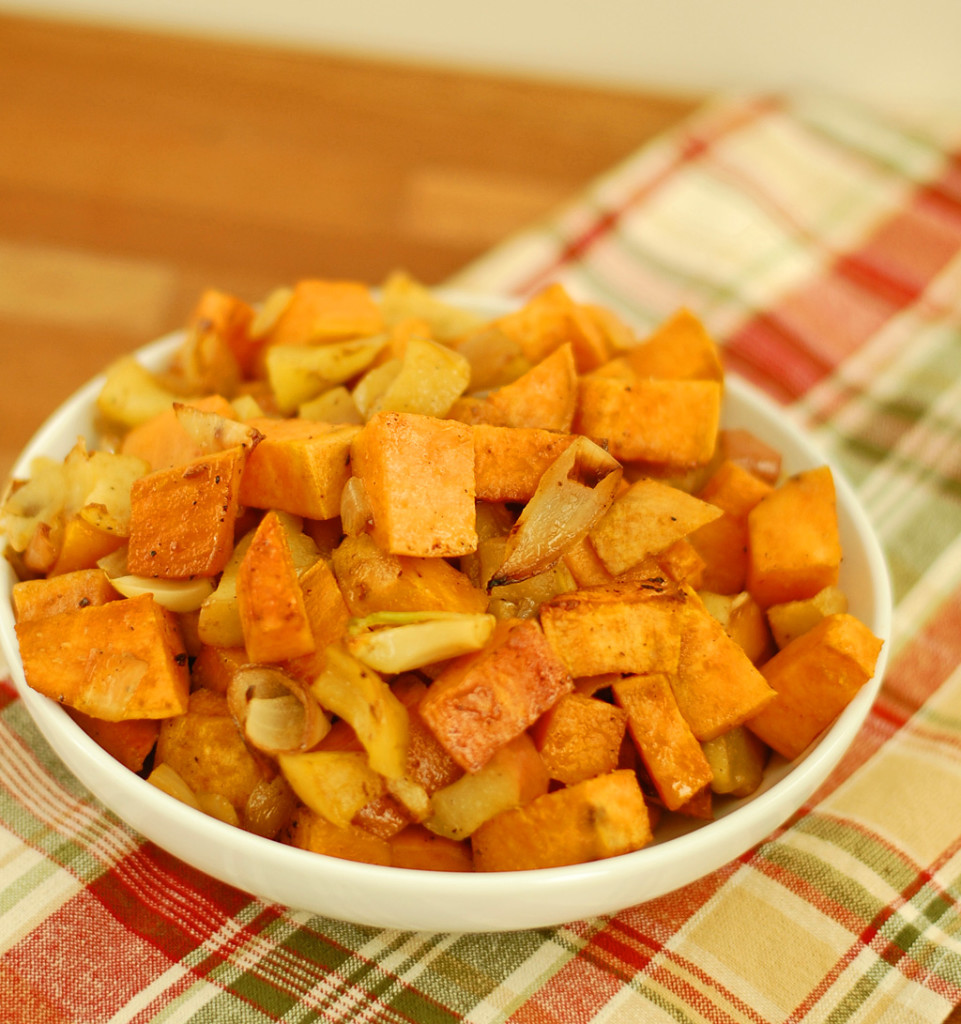 Roasted Sweet Potato and Apple