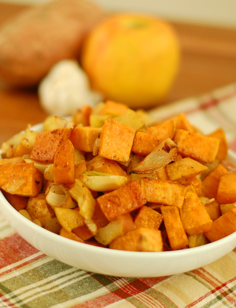 Roasted Sweet Potato and Apple