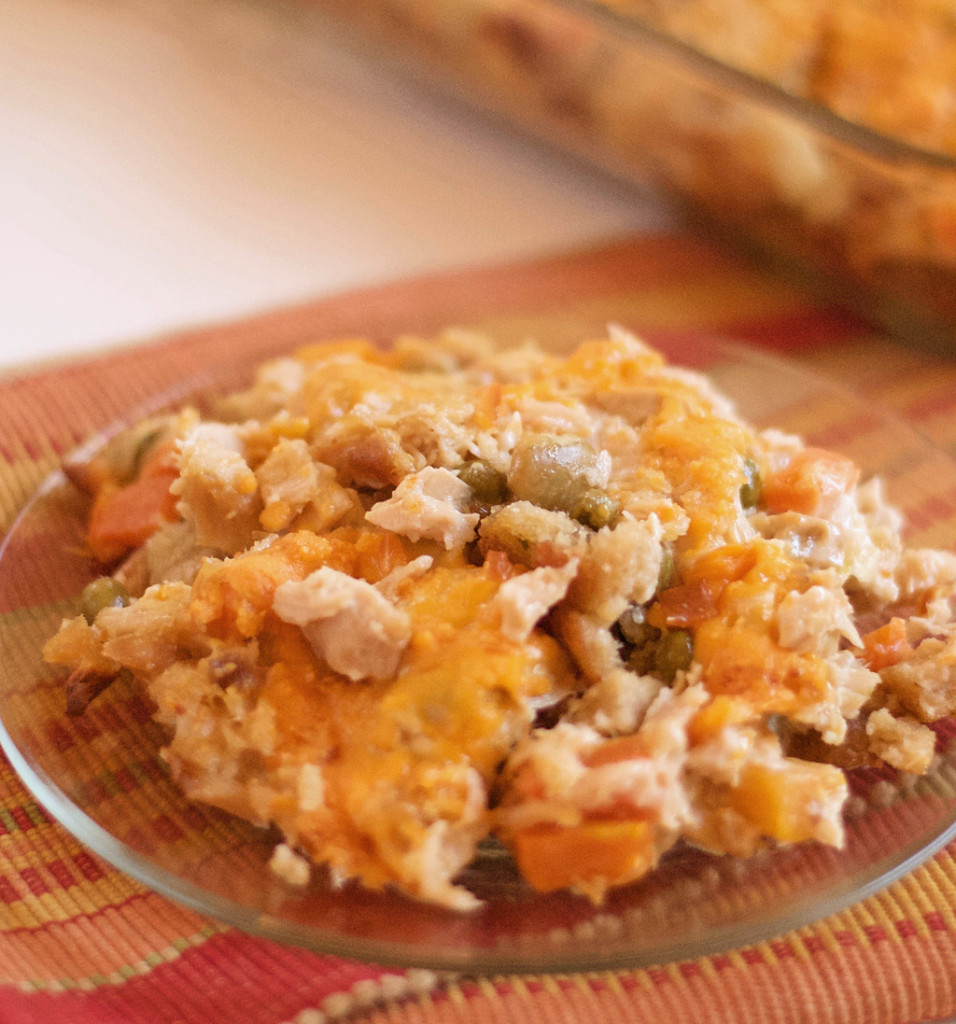 Holiday Leftovers Turkey Casserole