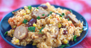 Sauteed Kielbasa, Rice and Beans Recipe