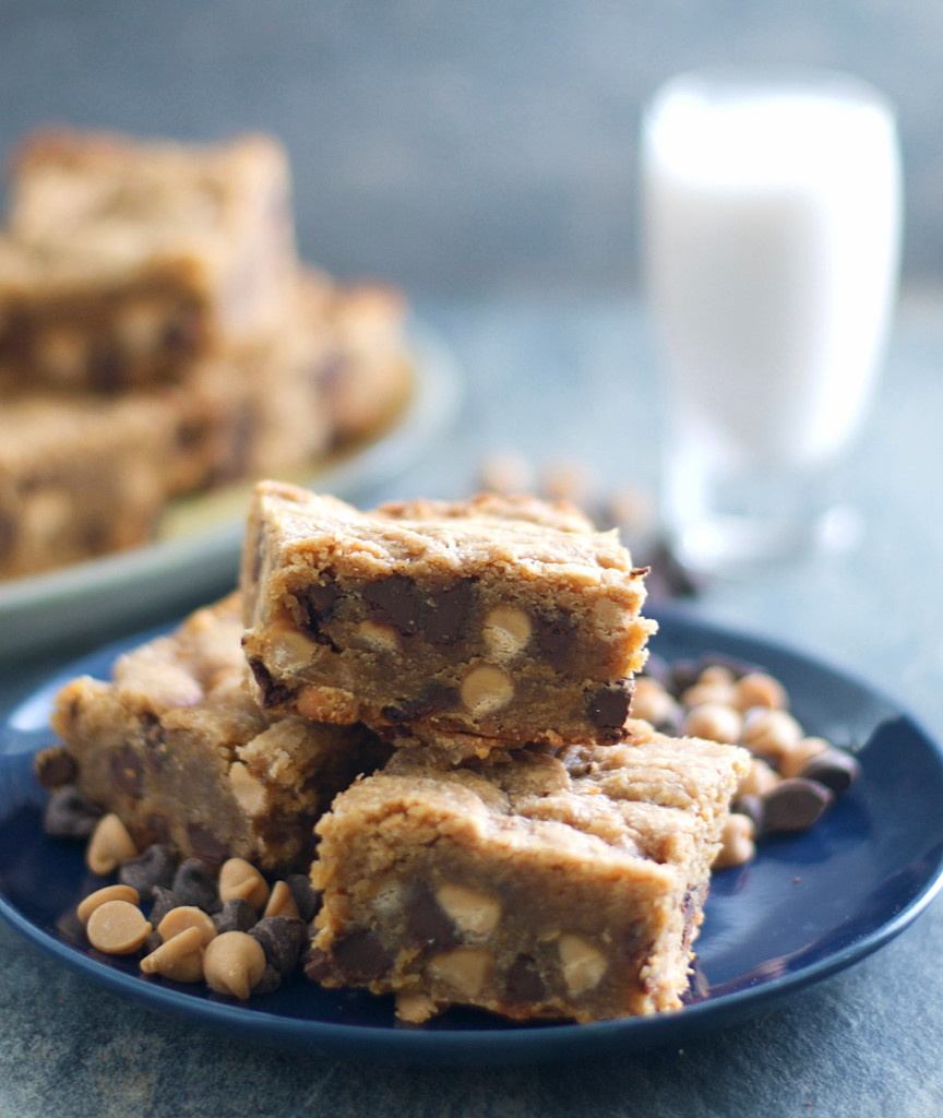 Gluten Free Peanut Butter Chocolate Chip Brownies