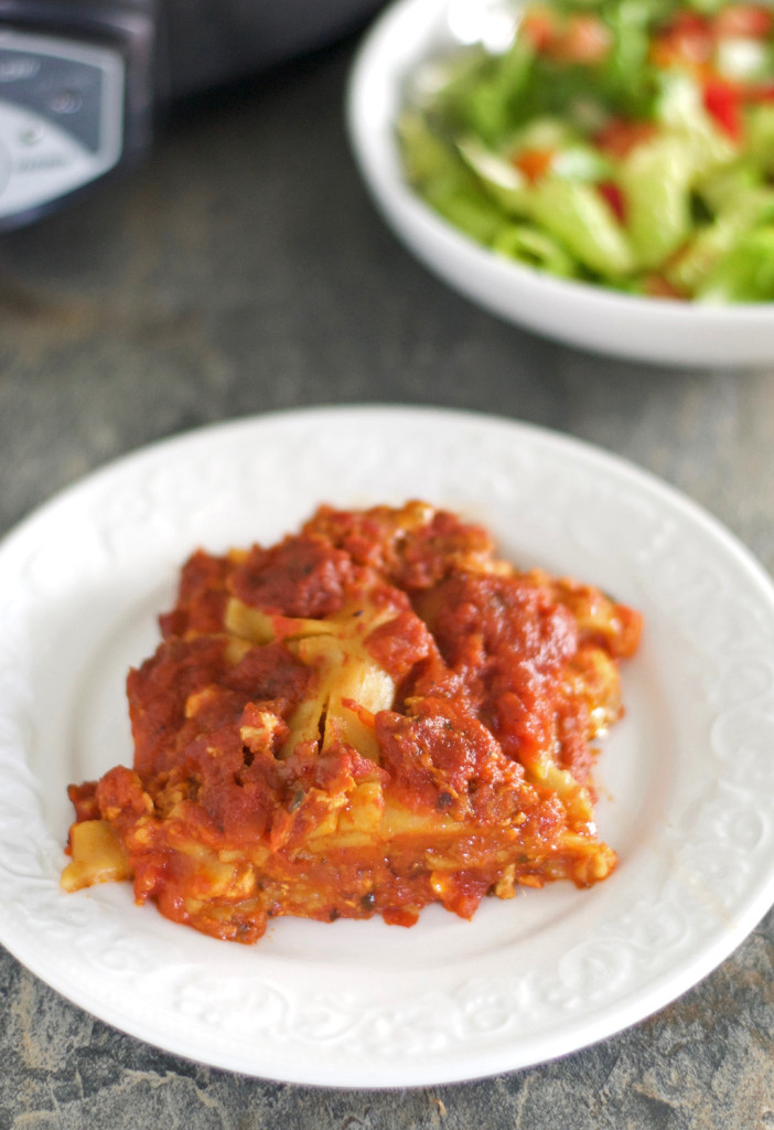 Slow Cooker Gluten Free Lasagna Recipe