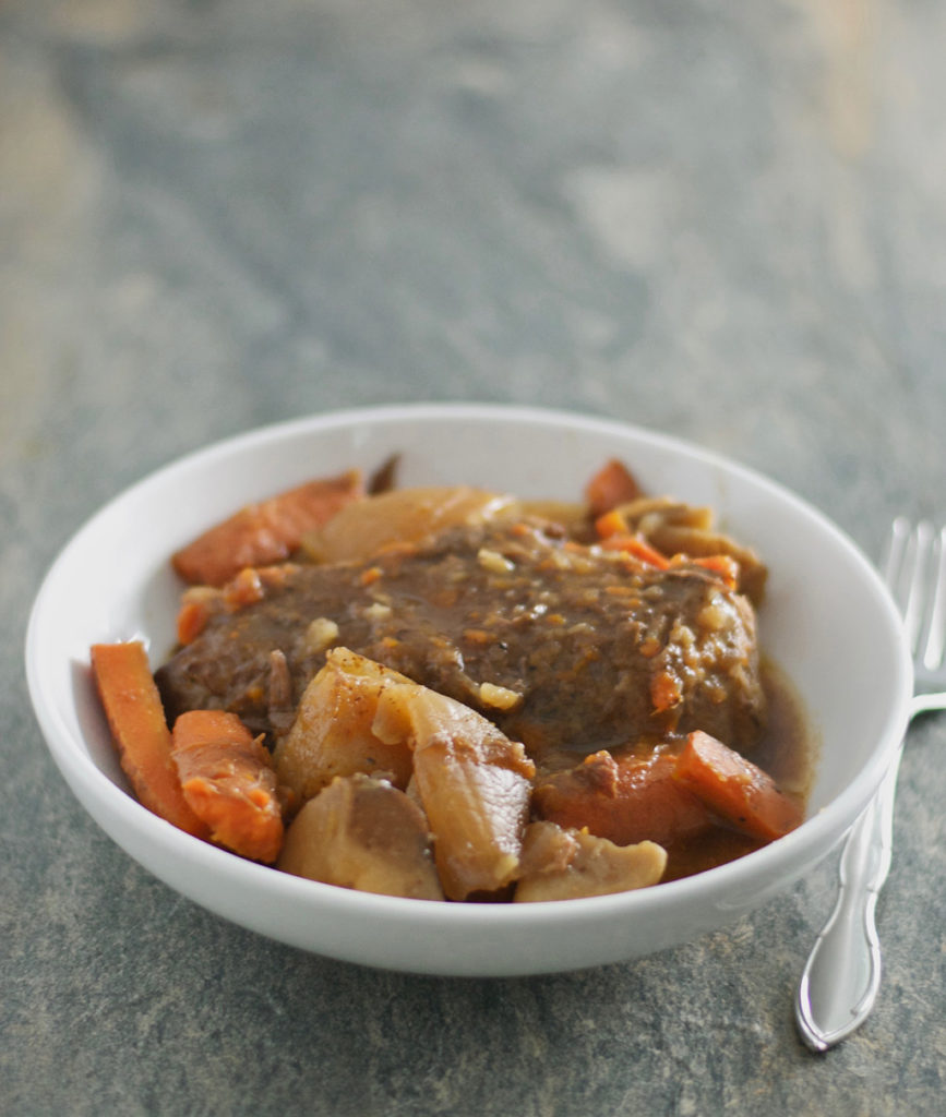 Slow Cooker Roast with Veggies