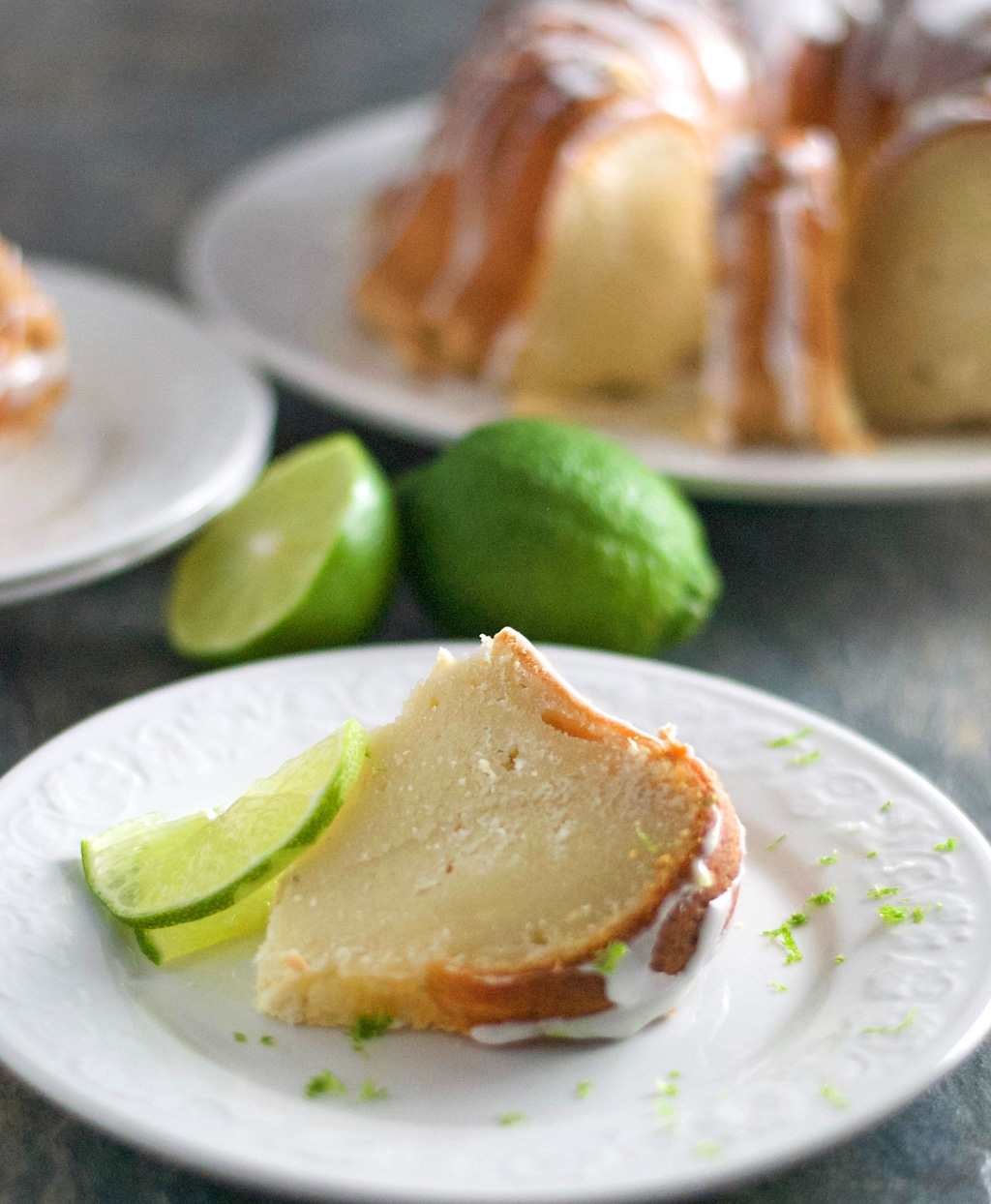 Gluten Free Lime Pound Cake