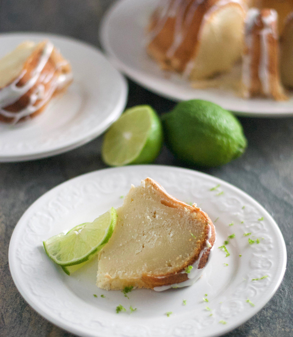 Gluten Free Lime Pound Cake