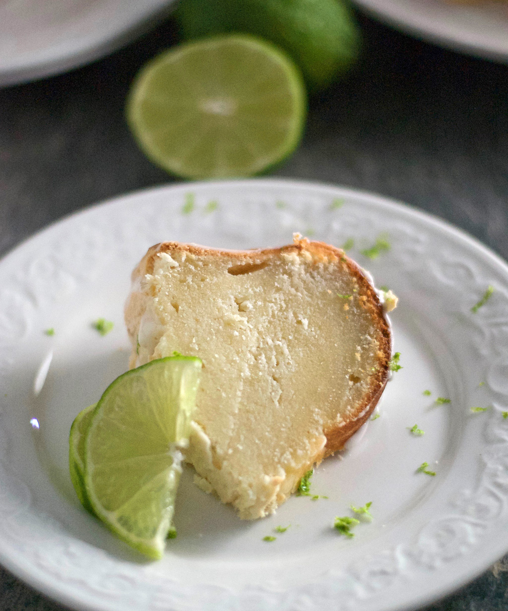 Gluten Free Lime Pound Cake