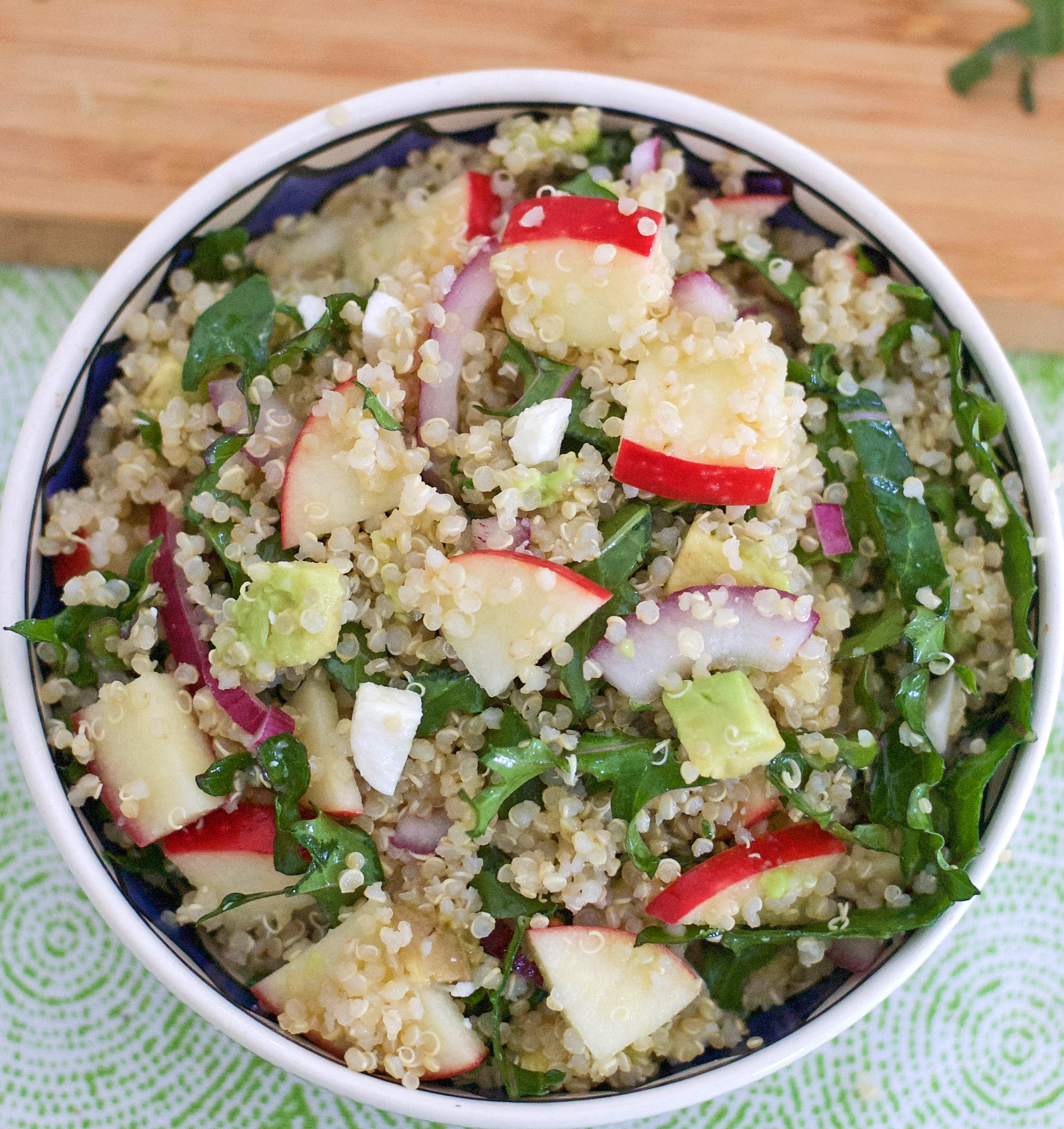 Apple Avocado Quinoa Salad Recipe