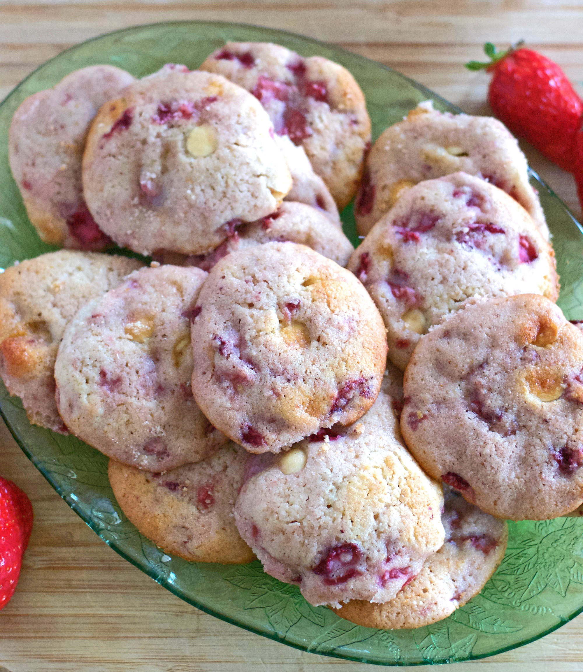 Gluten Free Strawberry Shortcake Cookies Recipe