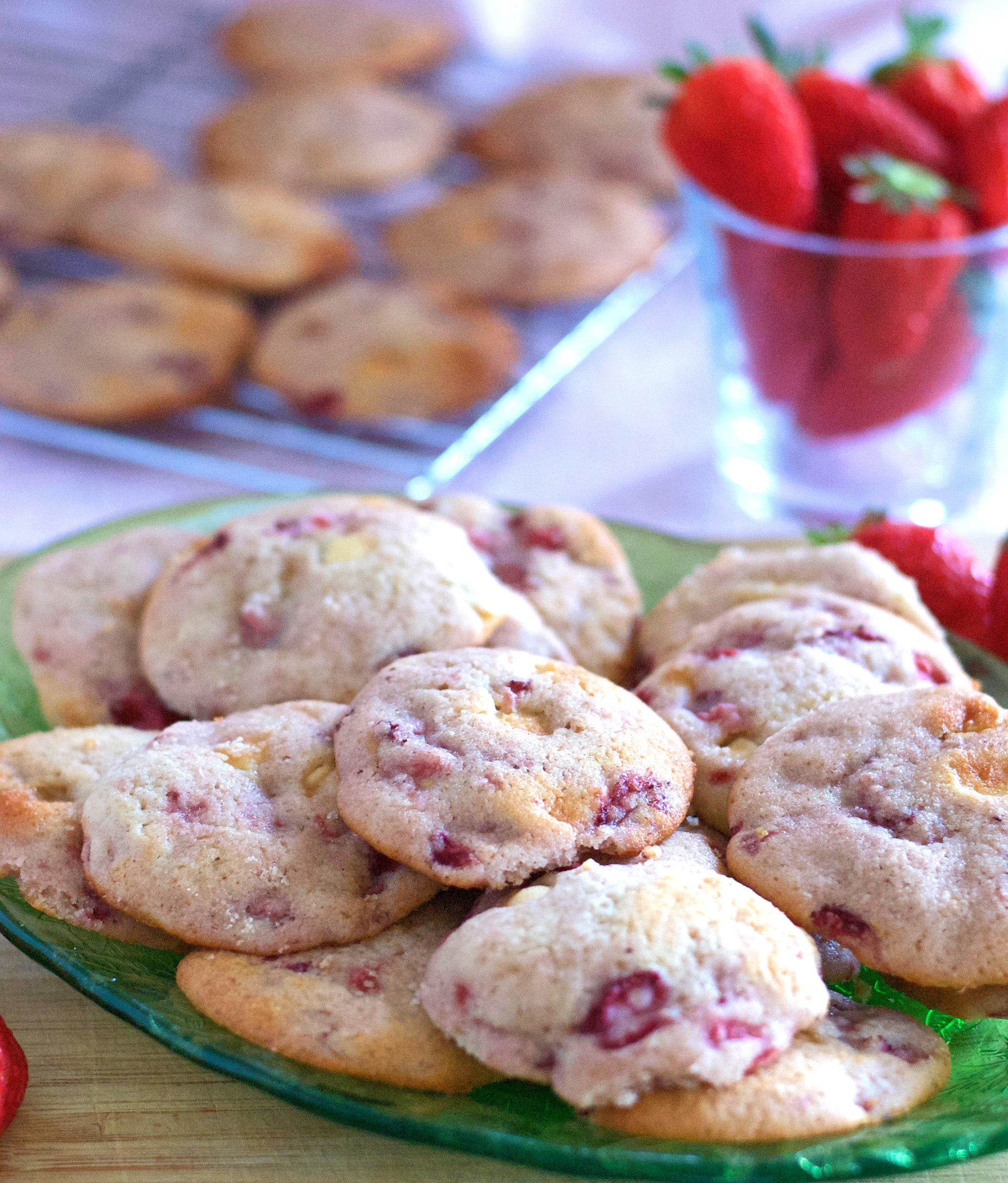 Gluten Free Strawberry Shortcake Cookies Recipe