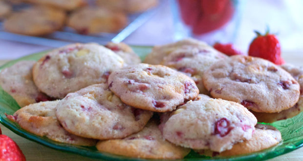 Gluten Free Strawberry Shortcake Cookies Recipe