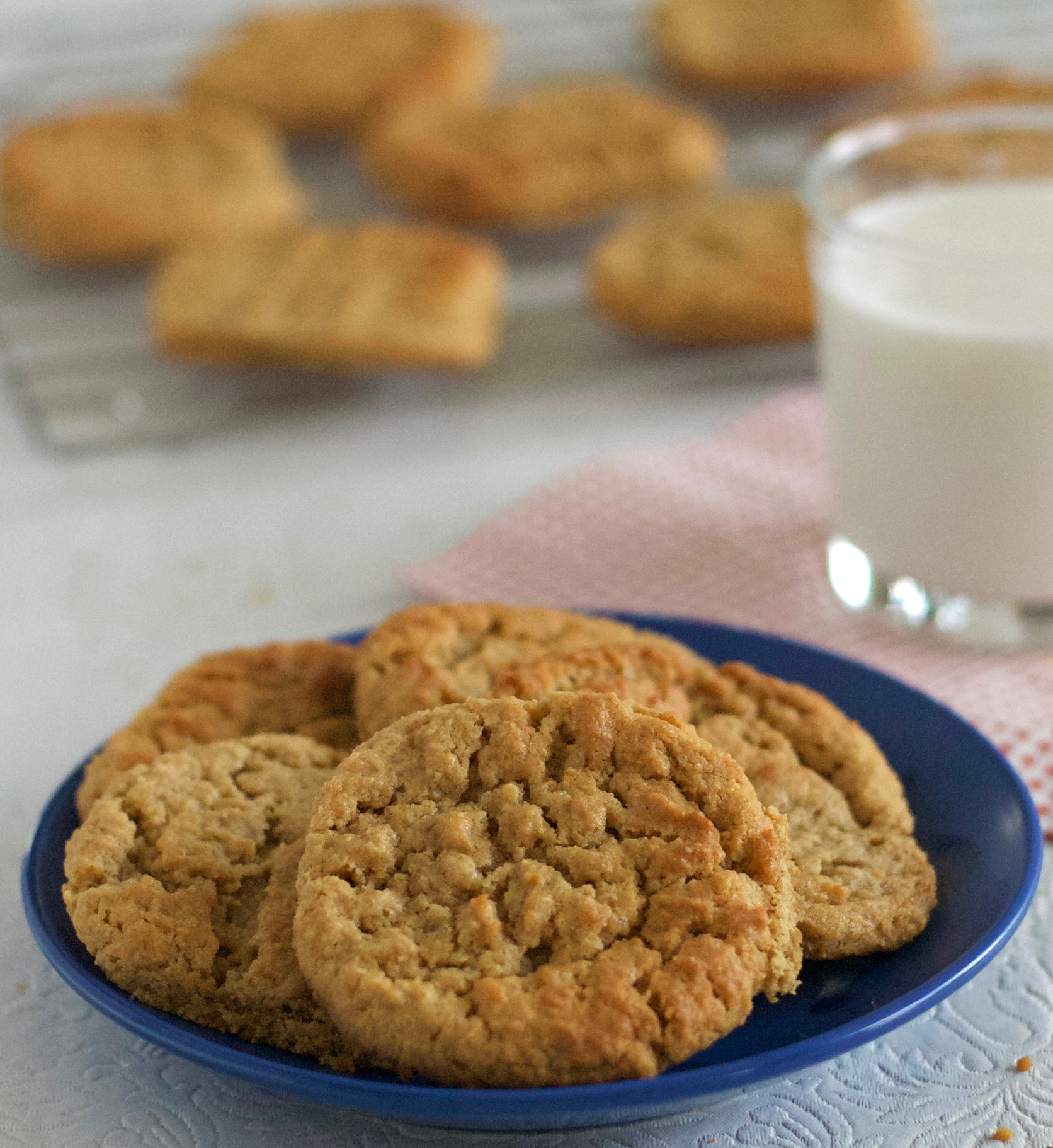 GF Peanut Butter Cookies Recipe | Let's Be Yummy